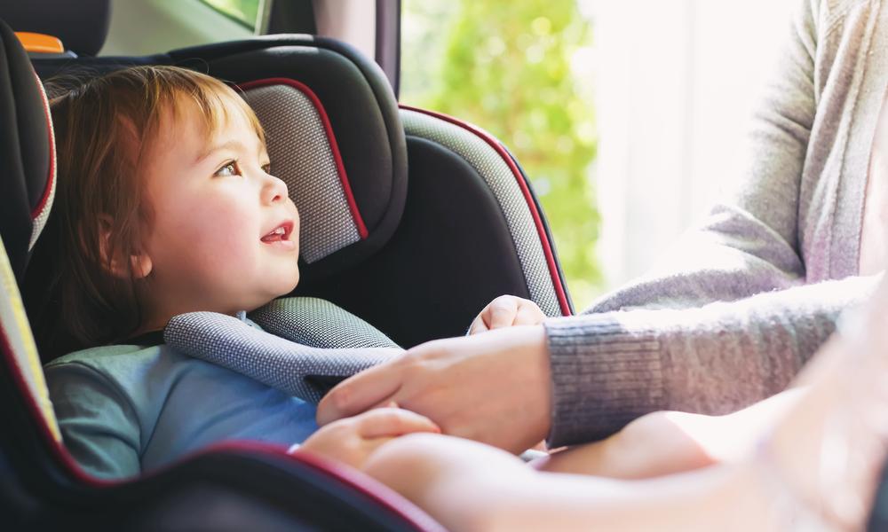 Child in carseat